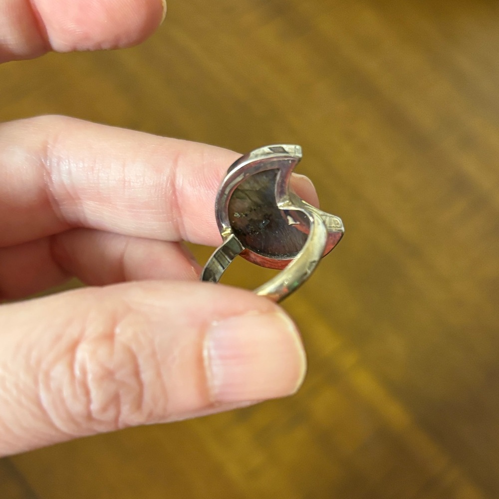 Crescent Moon labradorite - Picture 2 of 3